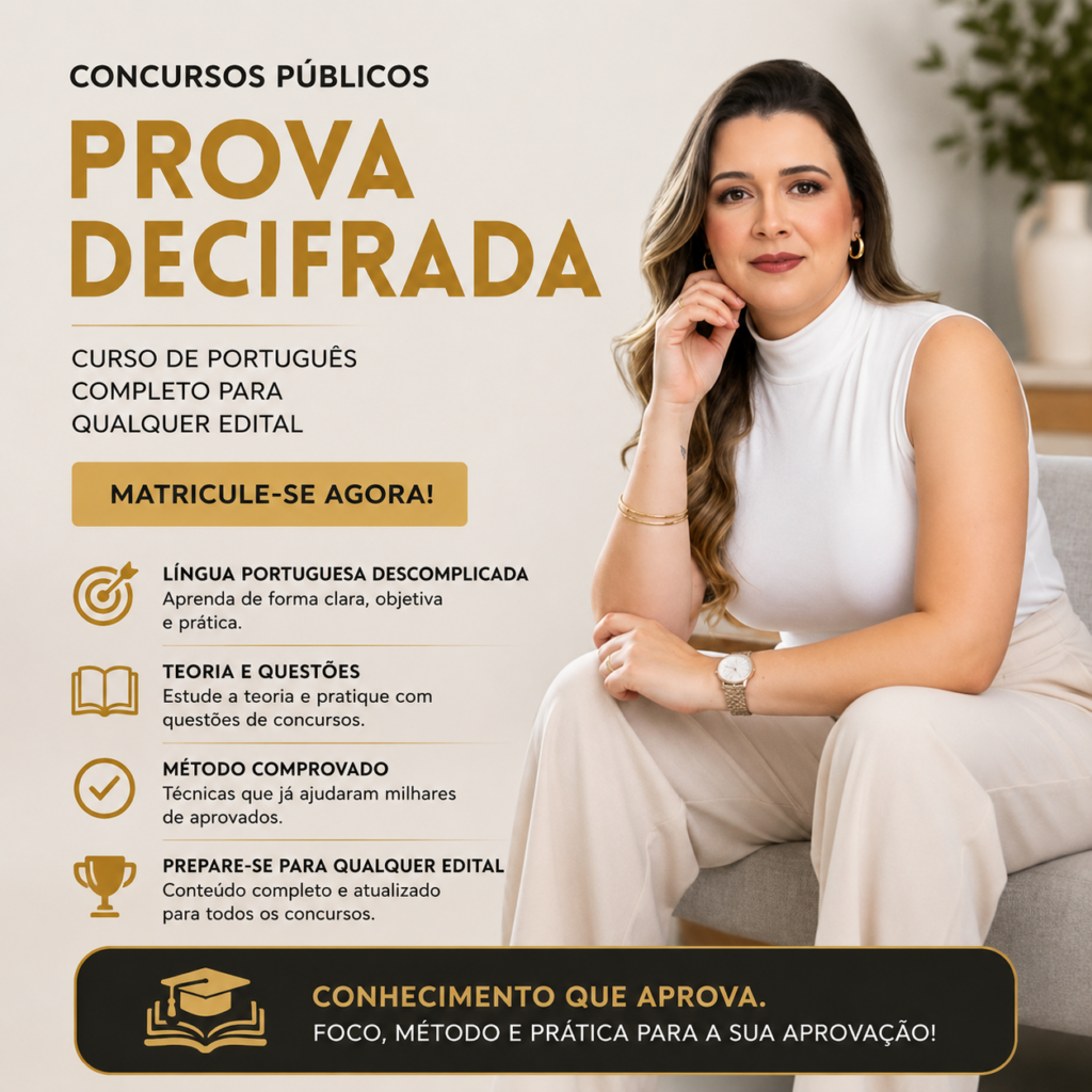 Prova Decifrada - Ideal para Concurseiros [2026]