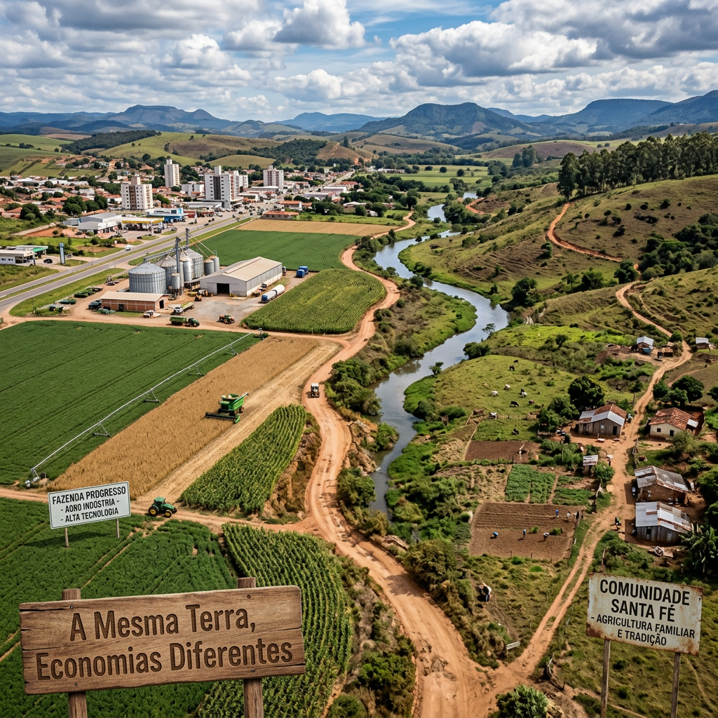 A Mesma Terra, Economias Diferentes